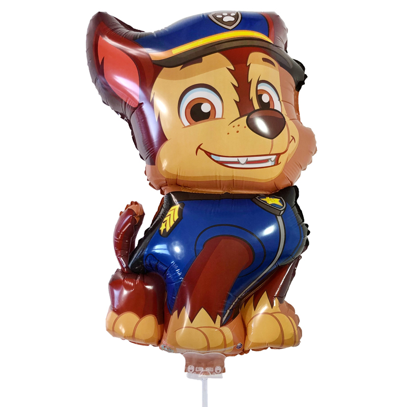 

Фольгированный шарик мини-фигура КНР (38х26 см) Щенячий патруль Гонщик, Разные цвета