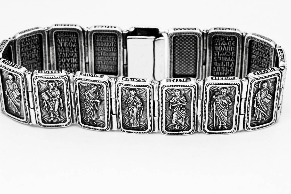 

Браслет мужской Двенадцать Апостолов