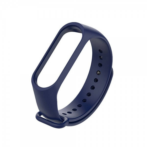 

Оригинальный силиконовый ремешок Xiaomi Mi Band 4/5 силиконовый браслет Синий
