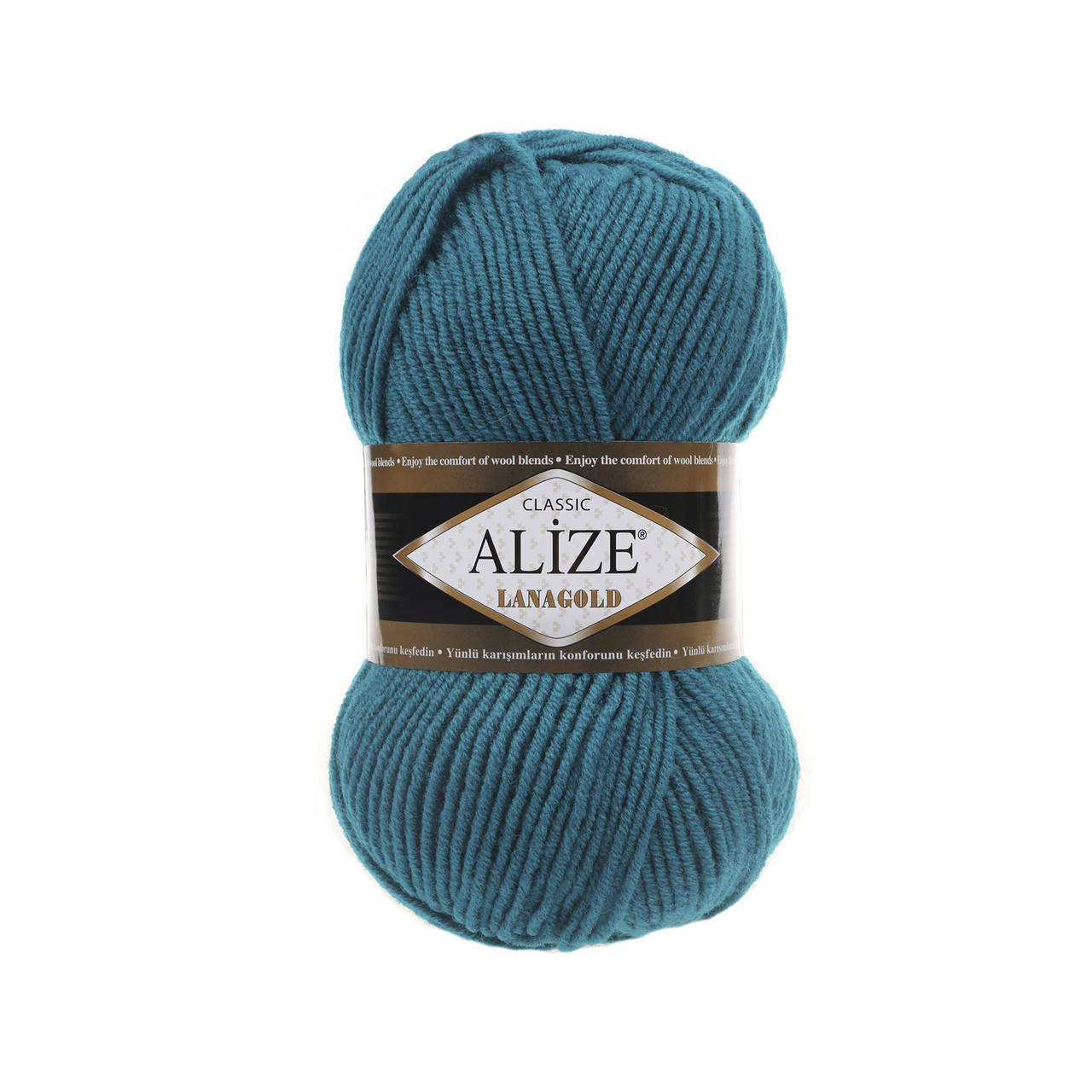 

Alize lanagold 640 - павлиновая зелень, Зелёный