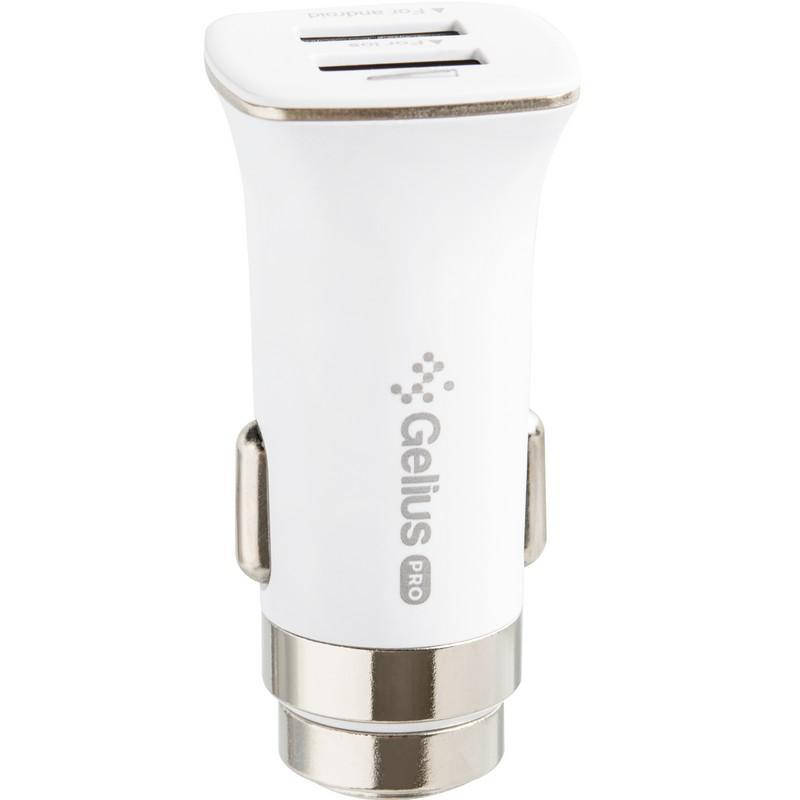 

Автомобильное зарядное устройство Gelius Pro Apollo GP-CC01 2USB 3.1A White