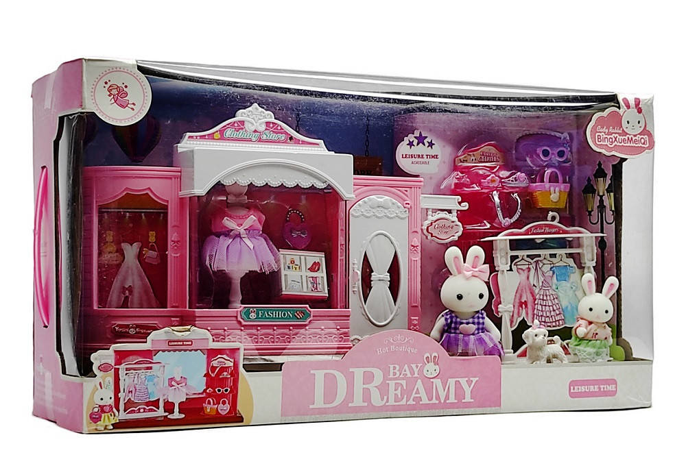 

Мебель для фигурок "Bay dreamy" 6631 с зайкой