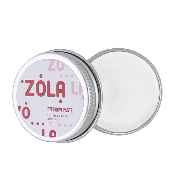 

Brow-паста белая для бровей ZOLA, 15 гр