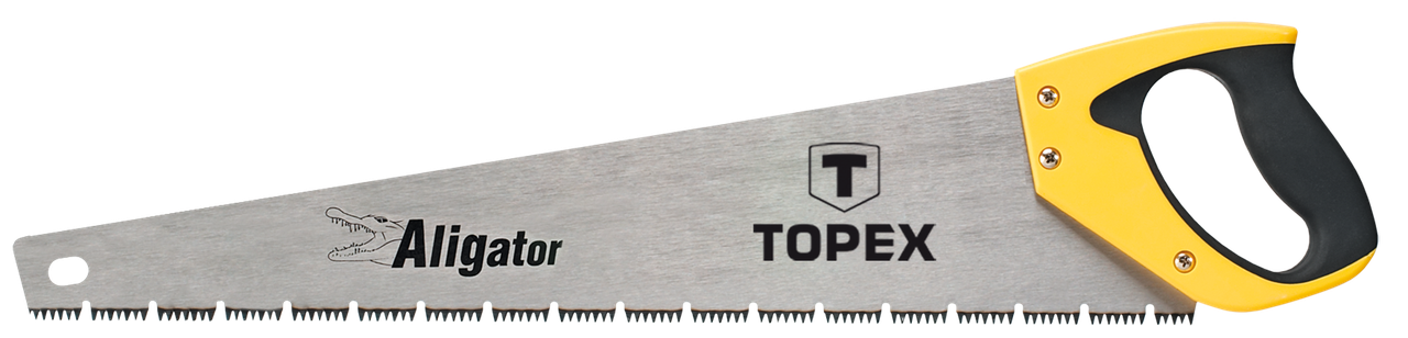 

Пила TOPEX по дереву, 500 мм, "Aligator", 7TPи