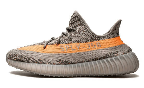 

Мужские кроссовки Adidas Yeezy Boost 350 v2 Beluga Solar Red (адидас изи буст 350, серые) 42, Серый