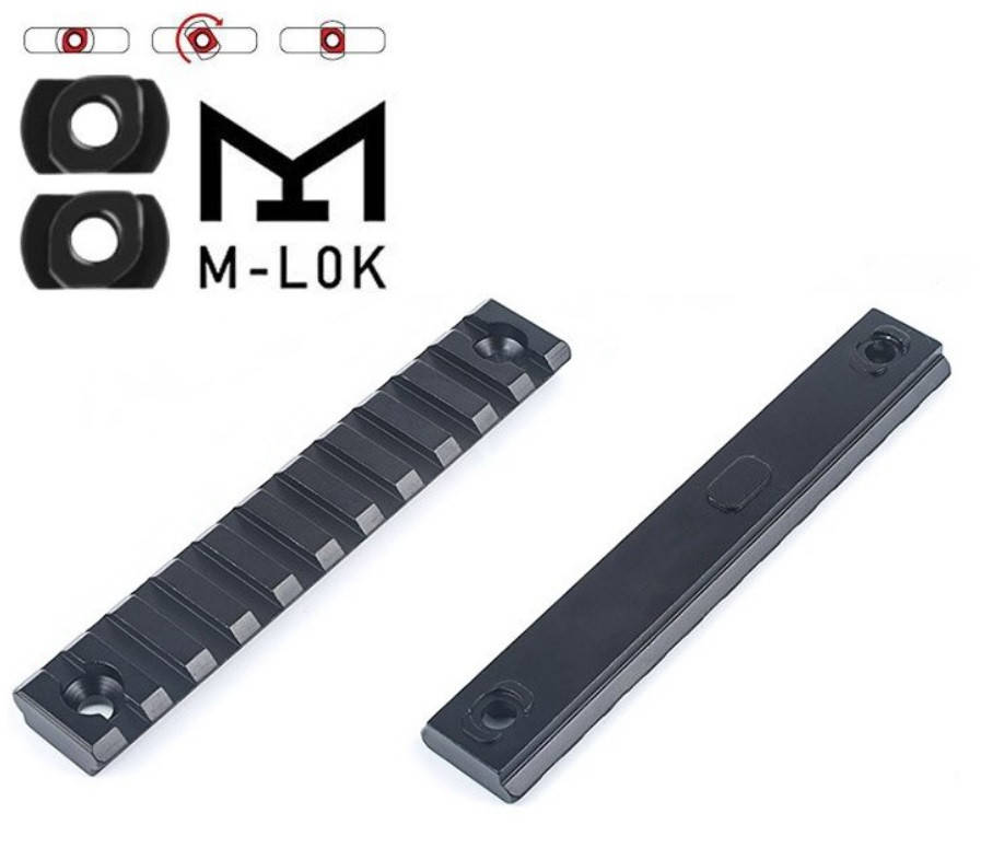 

Планка на 11 слотов Weaver/ Picatinny M-Lok