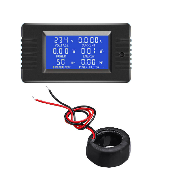 

Ваттметр PeaceFair PZEM-022 (Измеритель,Напряжения,Тока,Частоты) AC 80-260V / 100A