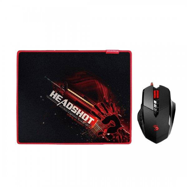 

Мышь игровая A4Tech Bloody V7M + игровой коврик Bloody B-071 (Bundle)