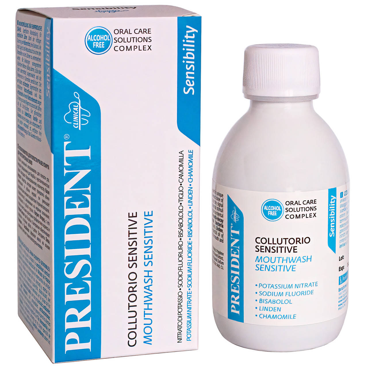 

Ополаскиватель для рта "PresiDENT"CLINICAL Сенсетив" 200 мл