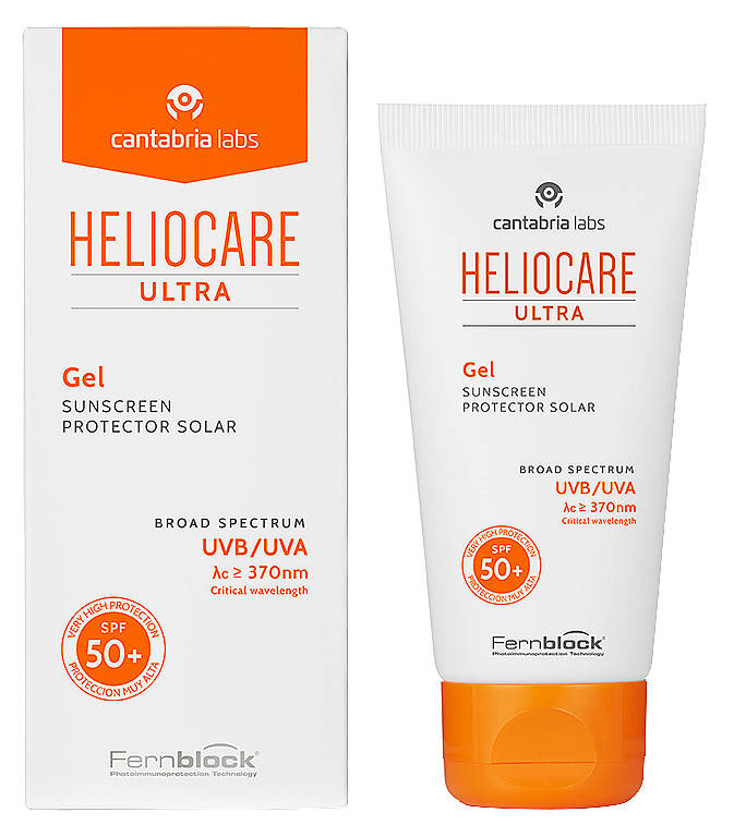 

Солнцезащитный гель SPF 50 для комбинированной и жирной кожи Heliocare Cantabria