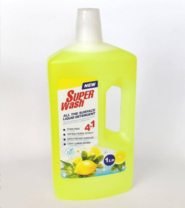 

Универсальное моющее средство Super Wash для всех поверхностей 1 л