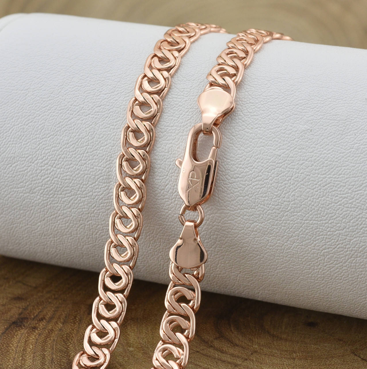 

Цепочка Love Премиум 30615 ширина 7 мм позолота РО длина 50