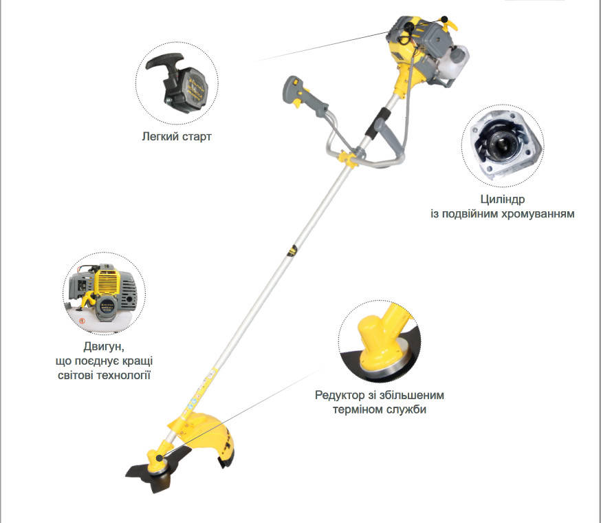 

Бензиновый триммер с легким стартом Кентавр МК-5236Тc