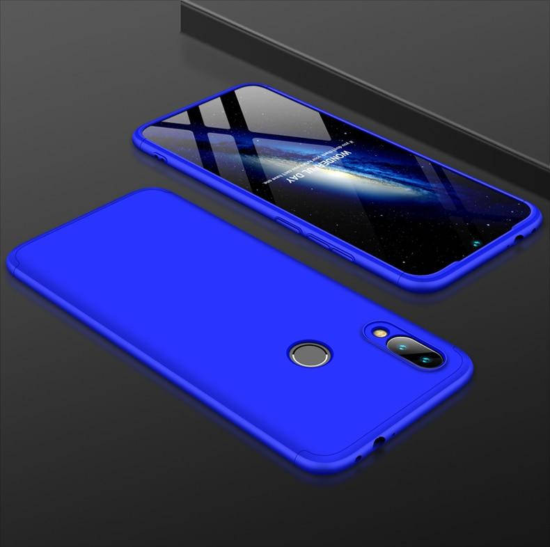 

Чехол GKK 360 для Xiaomi Redmi Note 7 / Note 7 Pro бампер оригинальный Blue, Синий