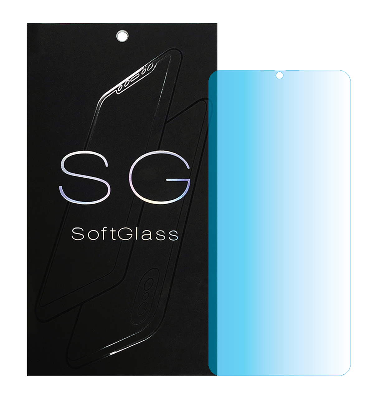 

Пленка Huawei P30 на Экран полиуретановая SoftGlass, Прозрачный