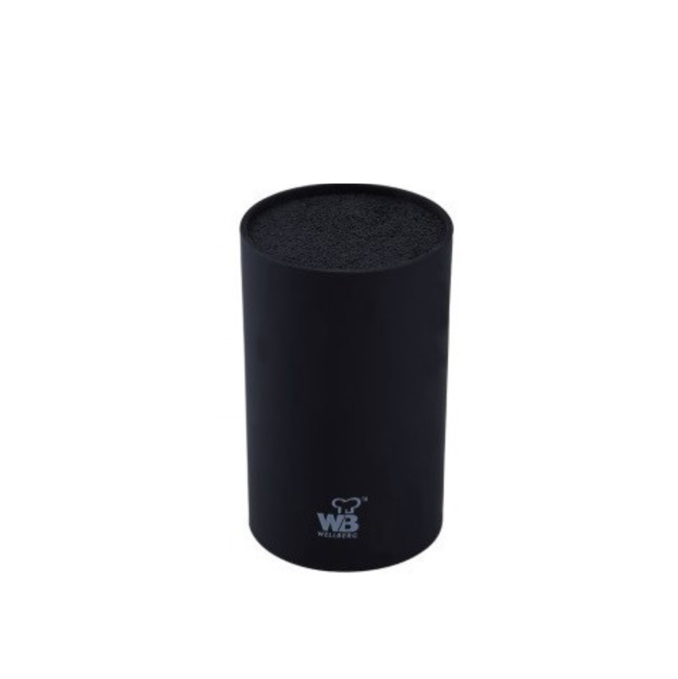 

Подставка для ножей Wellberg Omnistand WB-5350-Black 11х18 см черная