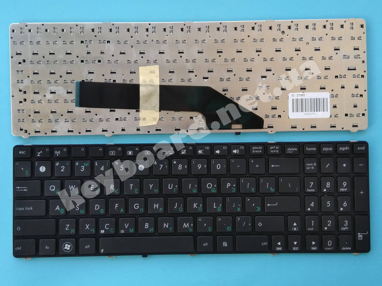 

Клавиатура для ноутбука Asus X5DIJ, X5, Черный