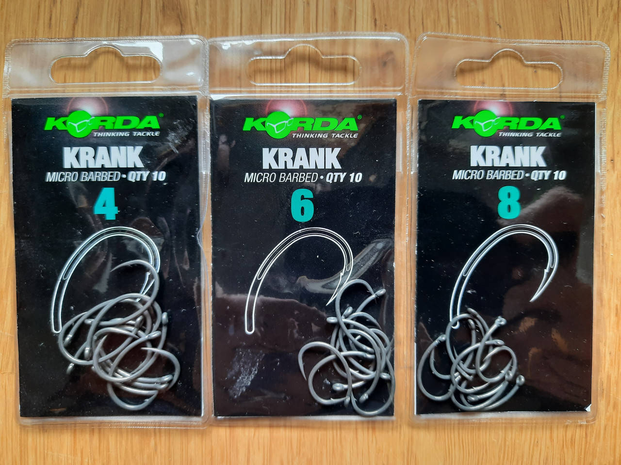 

Карповые крючки Korda Krank