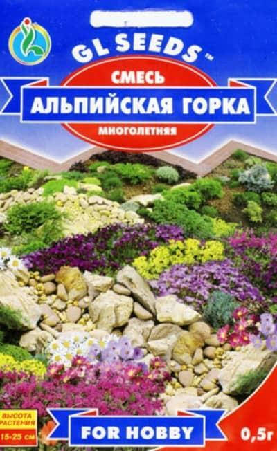 

Цветочная смесь Альпийская горка - 0.5 г - Семена цветов