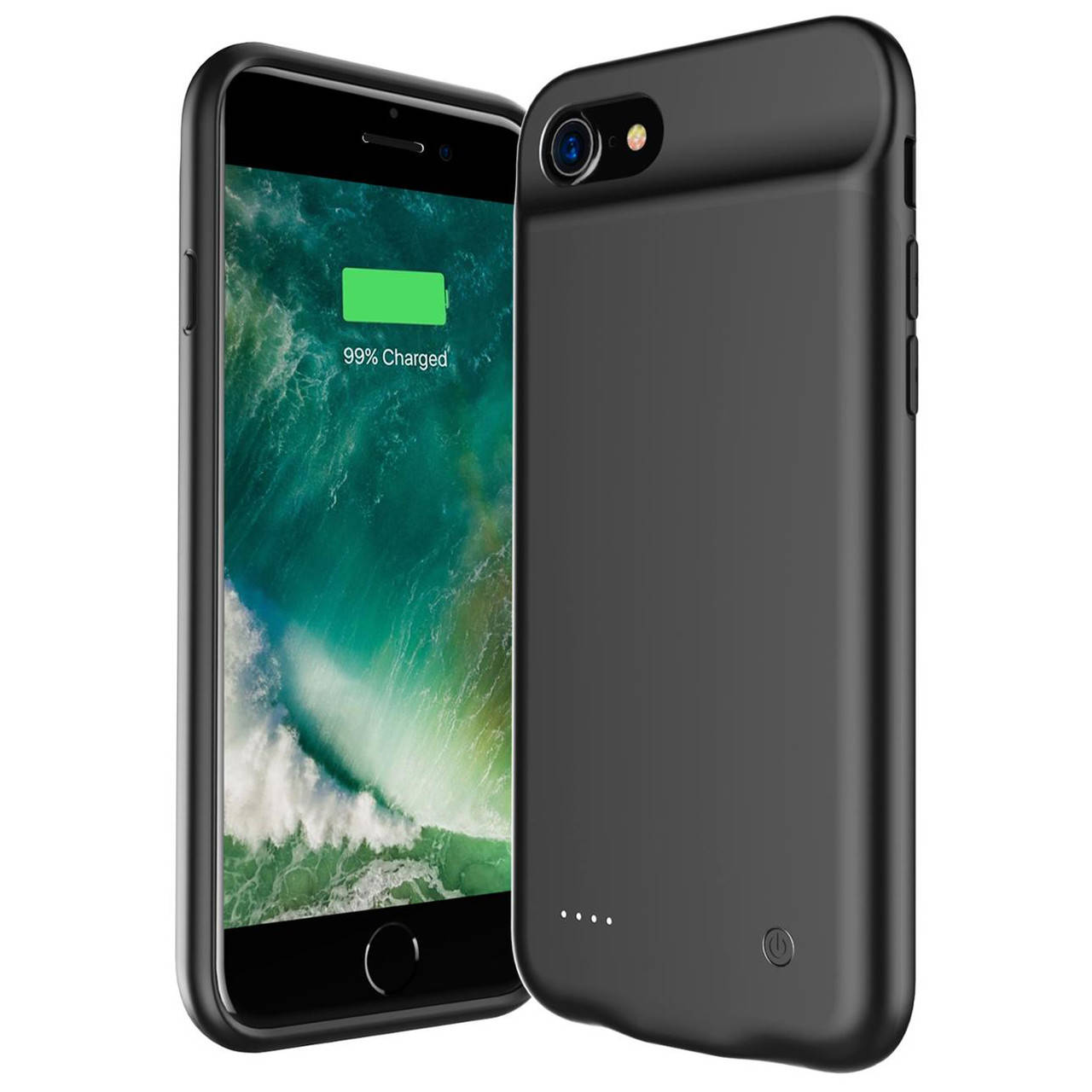 

Чехол аккумулятор AmaCase для iPhone 6/6s Черный (3000 мАч)