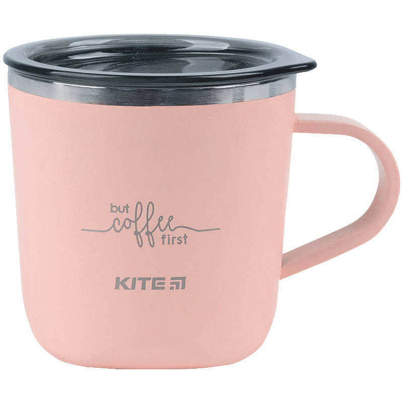 

Термокружка Kite K21-324-03, 260 мл, персиковая, Персиковый