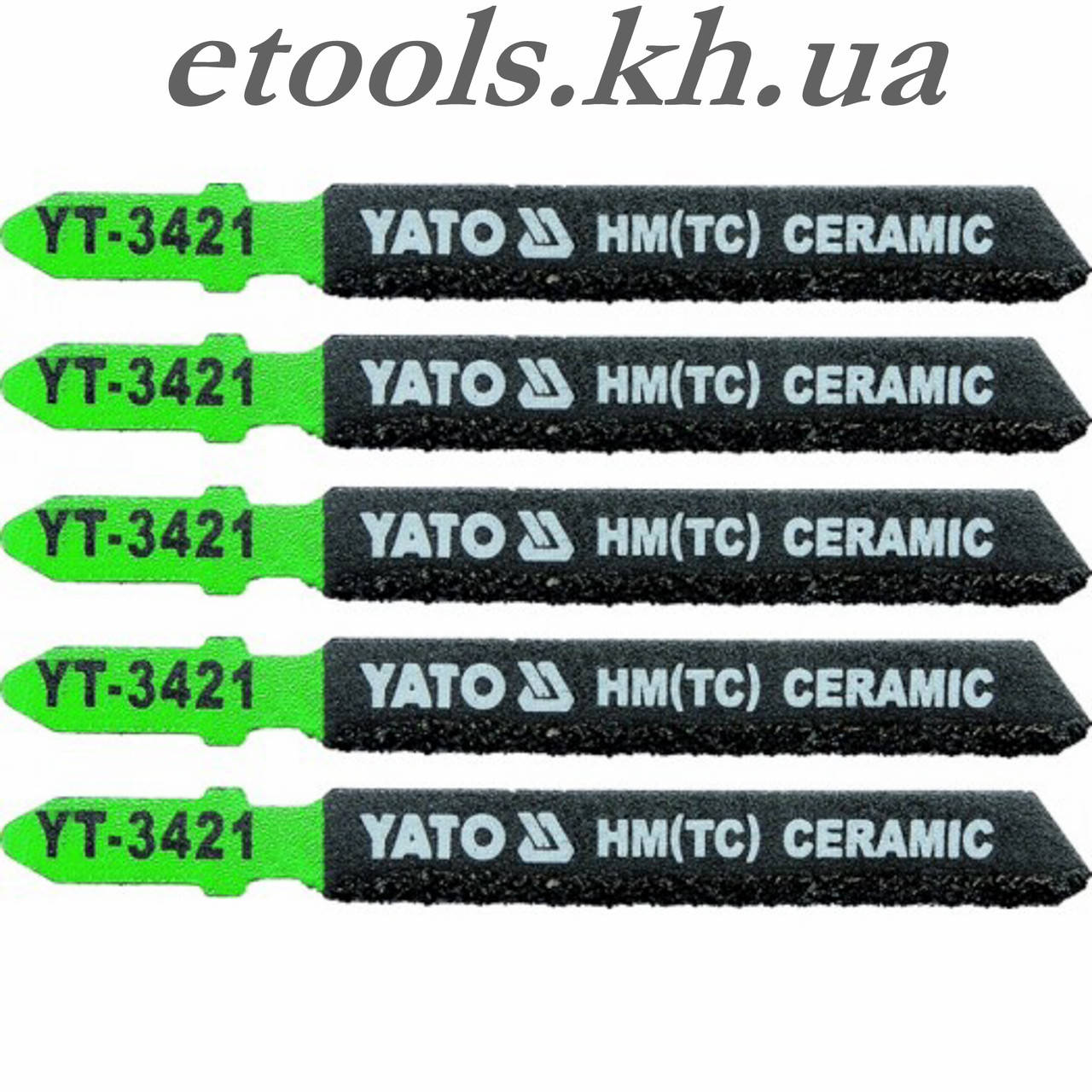 

Набор пилок по керамике для электролобзика Yato YT-3421