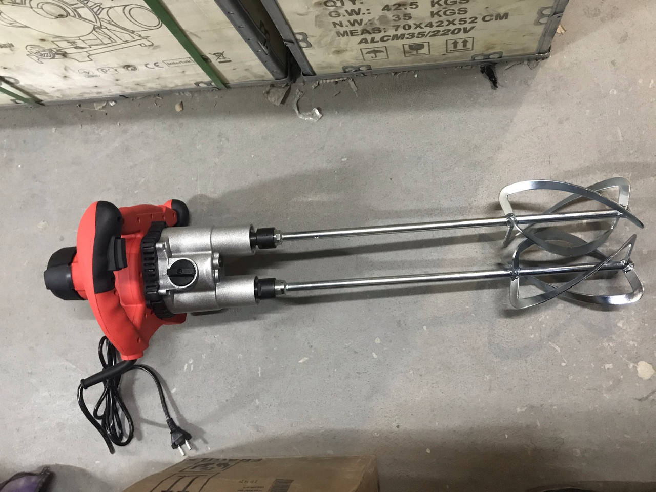 

Миксер строительный LEX LXM28-2SH (двойной венчик, 2 скорости)