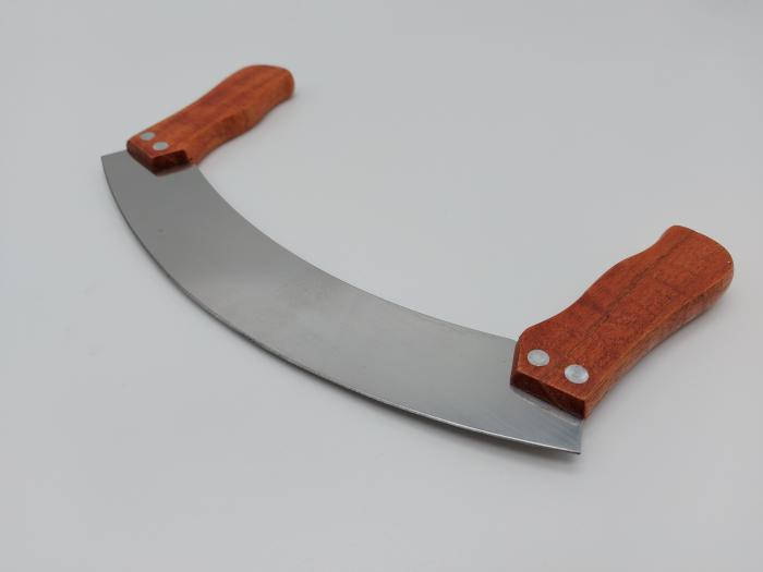 

Нож для нарезки сыра с двумя ручками 24 * 4 cm Кухонные ножи и подставки