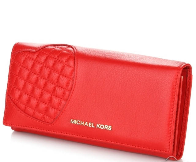 

Кошелек красный M.KORS 8741 E