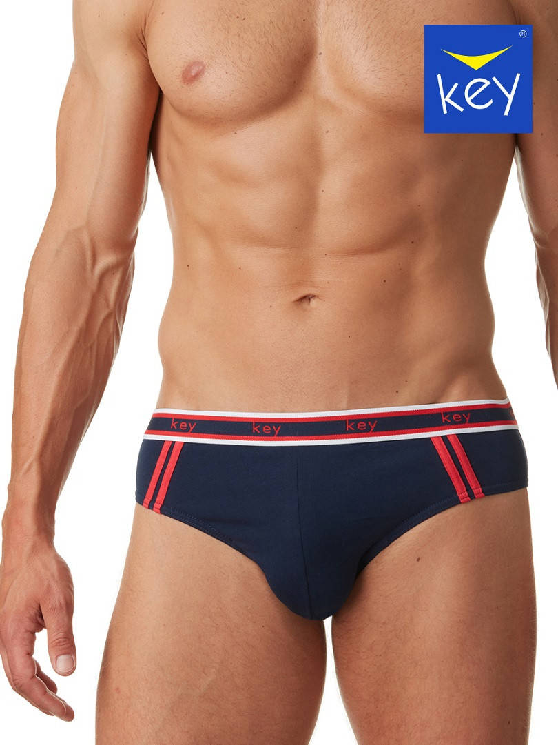 

Трусы мужские KEY MPP-219 A22, за 2 шт XL микс цветов, Красный