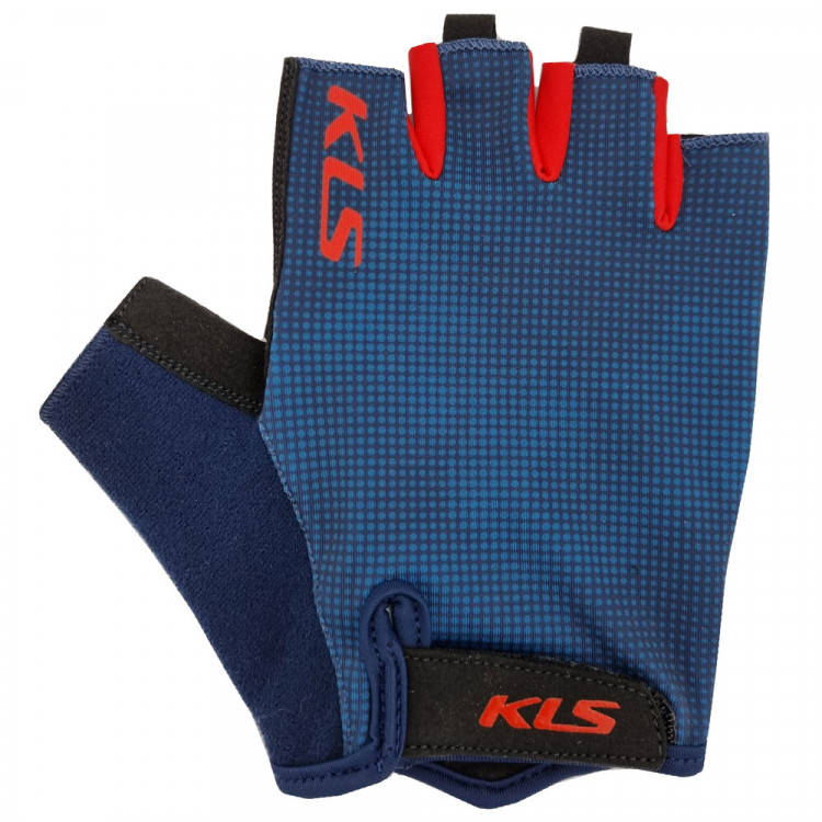 

Велоперчатки без пальцев летние KLS Factor 021 Blue мужские синие XXL (обхват ладони 22 см.)