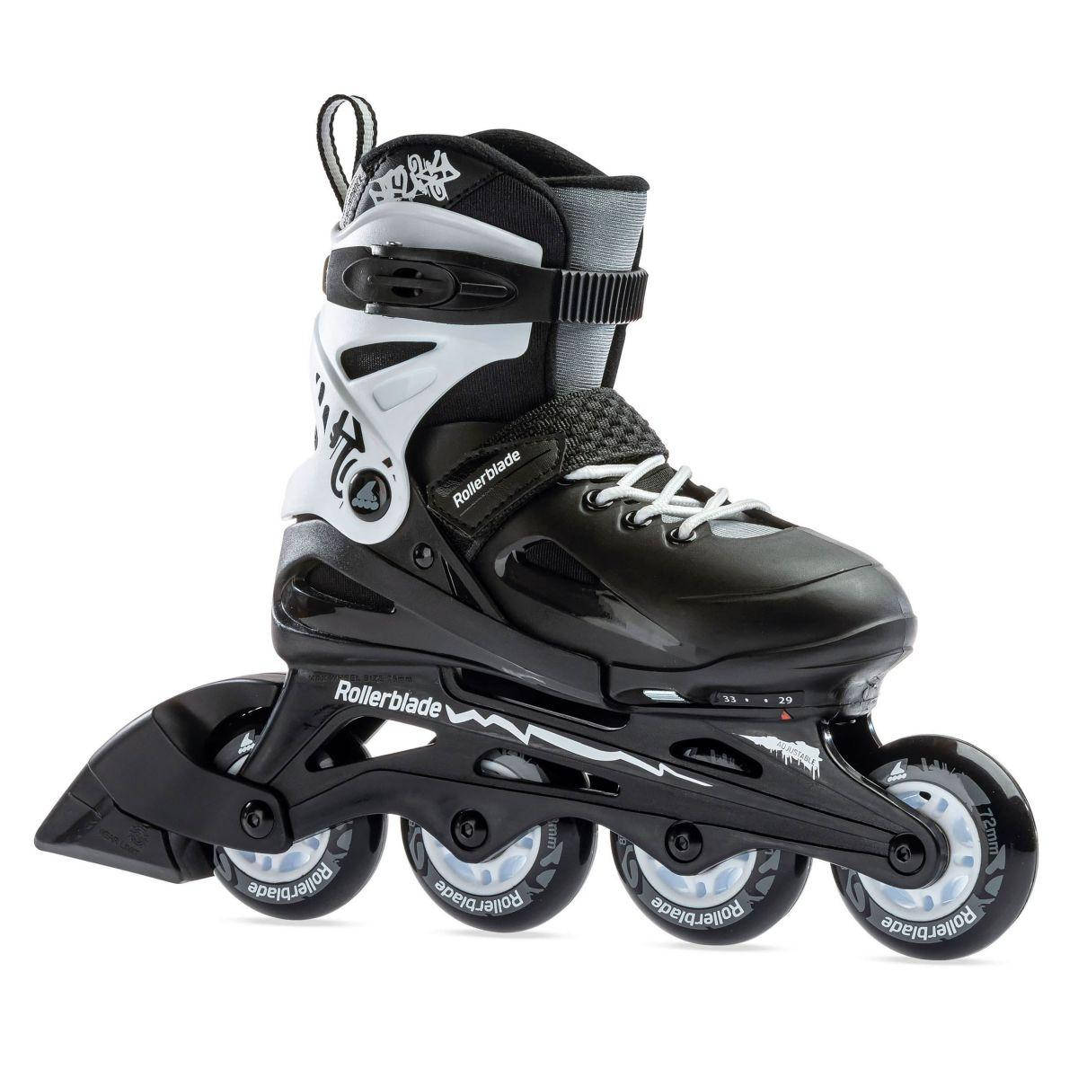 

Раздвижные ролики Rollerblade Fury 2021 36.5-40.5, Черный