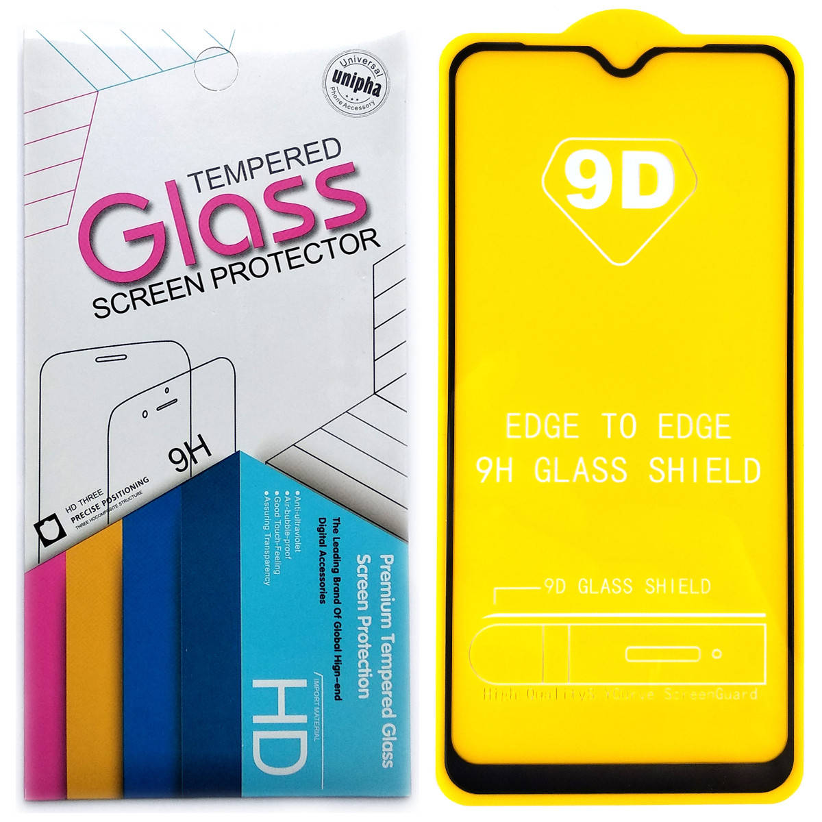 

Защитное стекло 9D для Samsung Galaxy A10 / A10s 2019 (Черный)