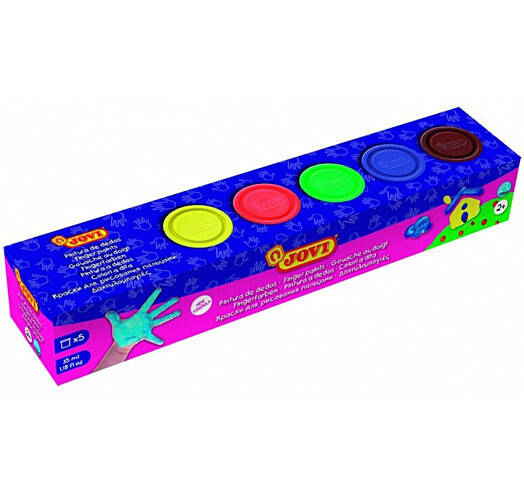 

Набор пальчиковых красок Jovi 5 цветов по 35мл (540)