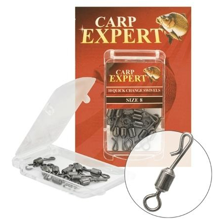 

Вертлюг быстросъемный Quick Change Carp Expert 10шт.