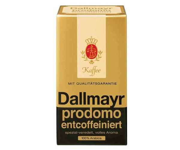 

Кофе Dallmayr Prodomo Entcoffeiniert молотый 500г