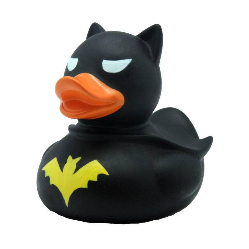 

Стильная тематическая резиновая уточка FunnyDucks "Летучая Мышь" черная (L1889)
