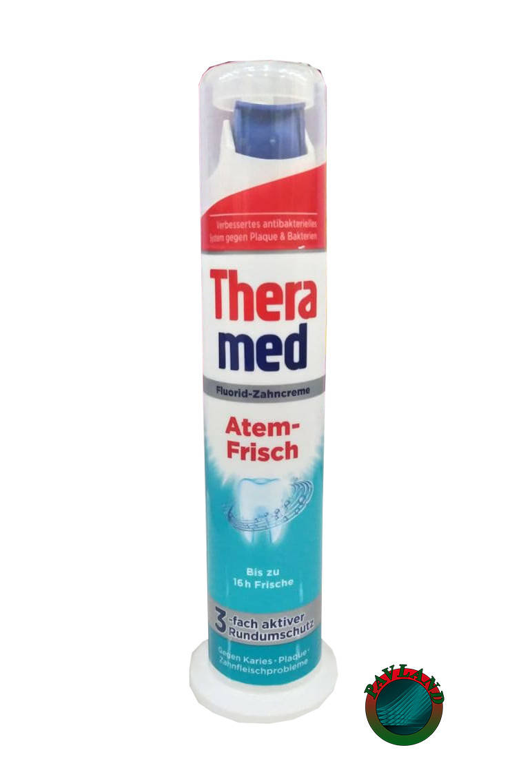 

Зубная паста с дозатором Theramed Atem-Frisch 100 мл (Германия)