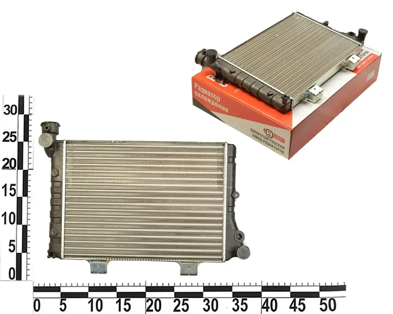 

Радиатор ВАЗ 2106, алюм., основной