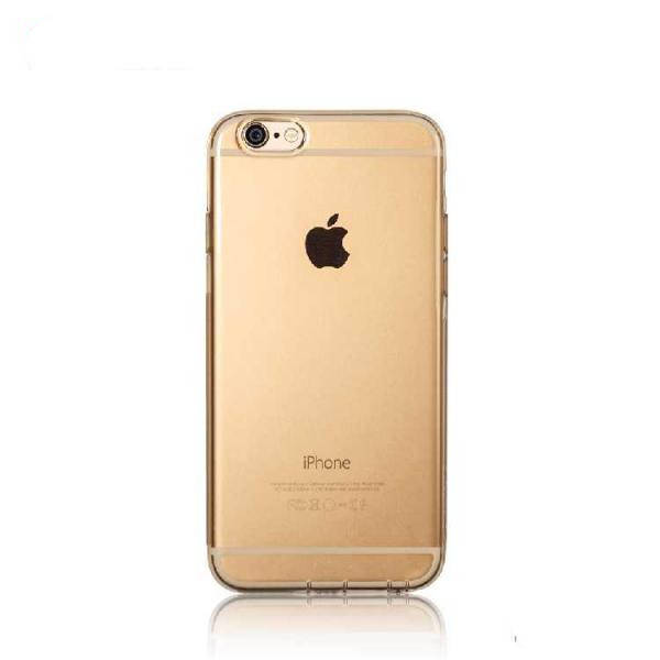 

Силиконовый чехол Crystal для iPhone 6/6s золото REMAX 604702, Прозрачный