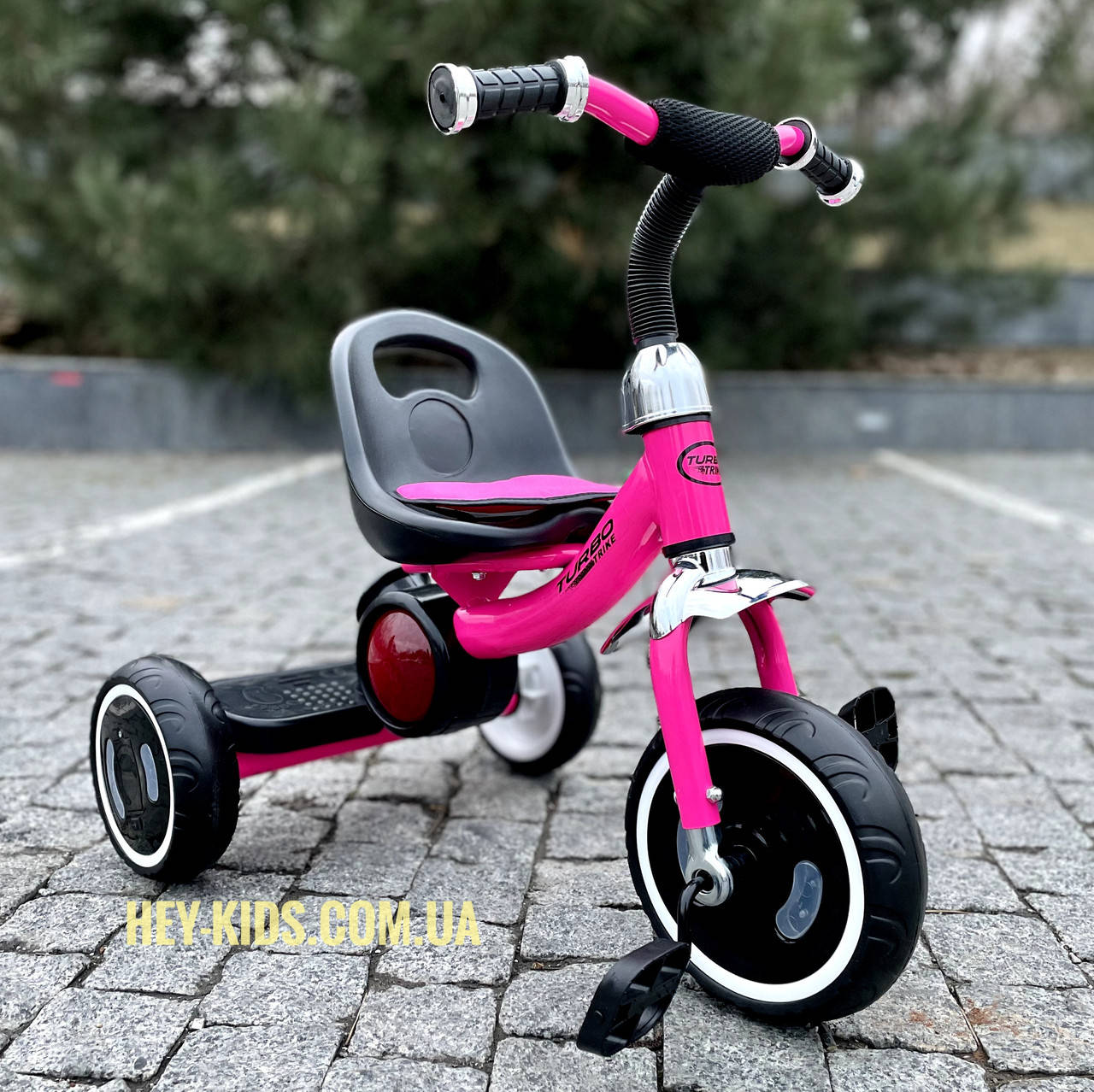 

✅ Розовый трёхколёсный велосипед, Велосипед гном Turbotrike M 3650-6 розовый