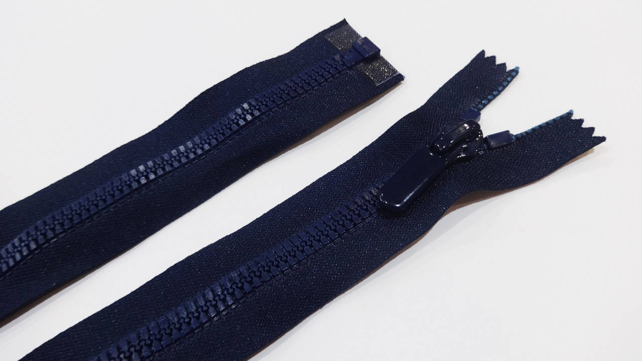 

Молния тракторная 80 см барышевка разъемная темно-синяя, Темно-синий