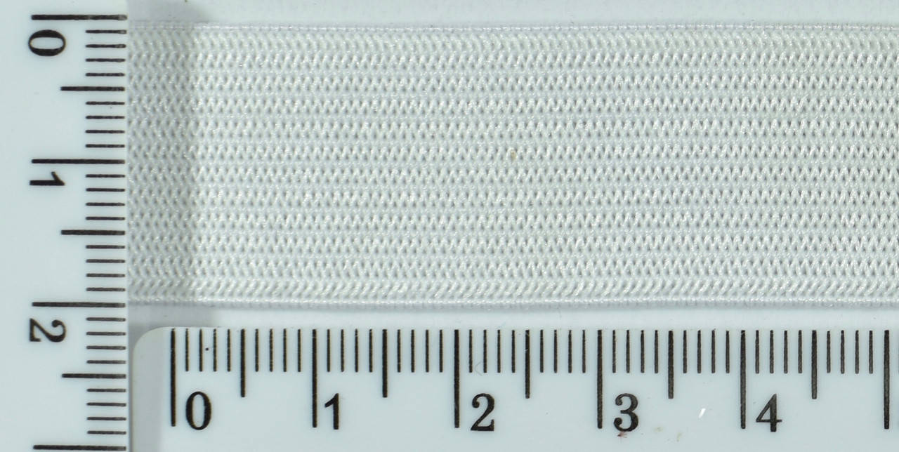 

Резинка плотная для одежды шир 2см бел уп=40м