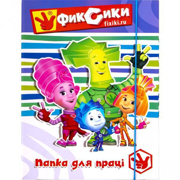 

Папка для труда А4 на резинке / Фиксики