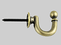 

Подхват для штор крючок драпировочный 30мм