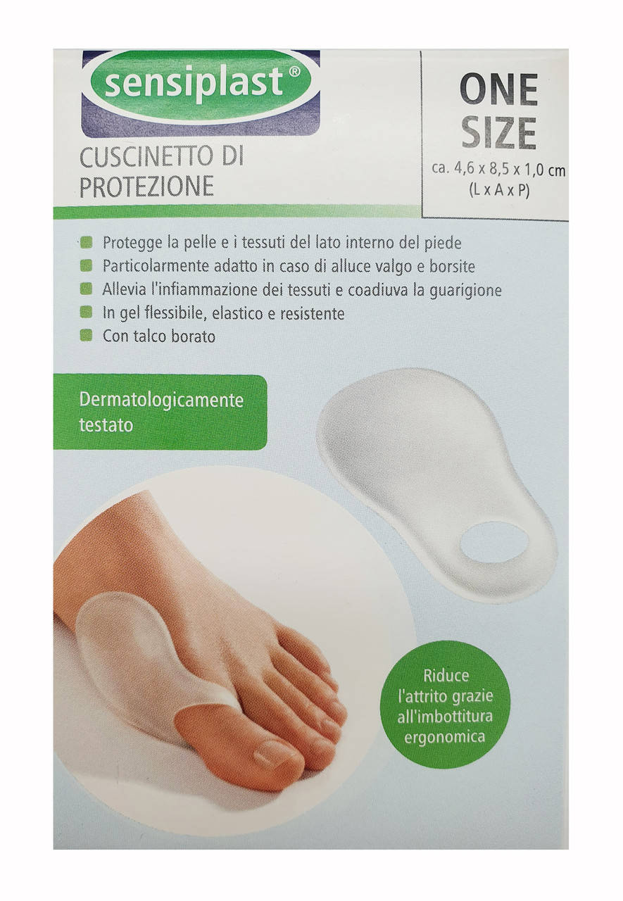 

Защитная накладка на вальгусную косточку ноги Sensiplast защита для косточки пальца ноги