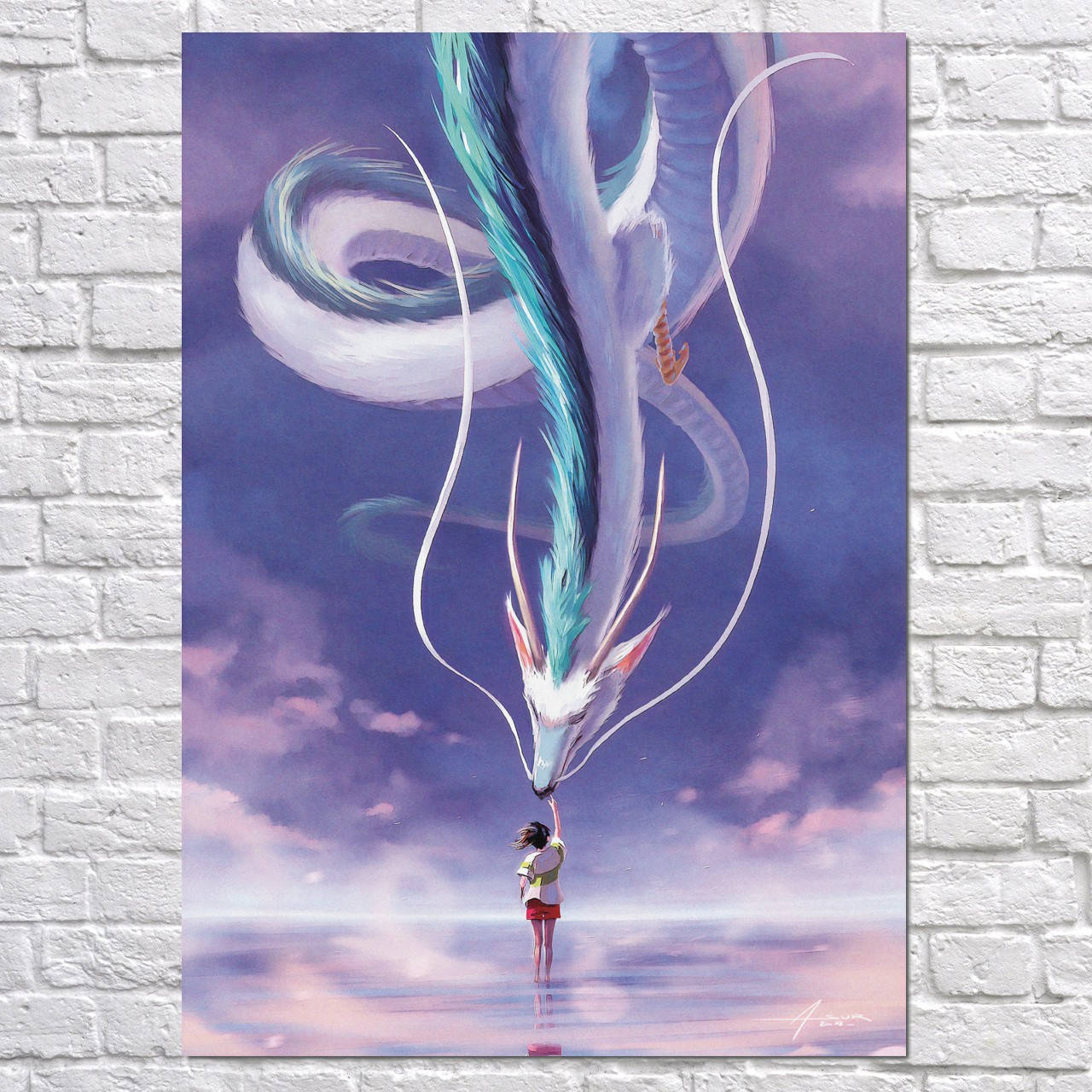 

Плакат "Унесённые призраками, Тихиро и Хаку-дракон, Spirited Away" (артикул 3854)