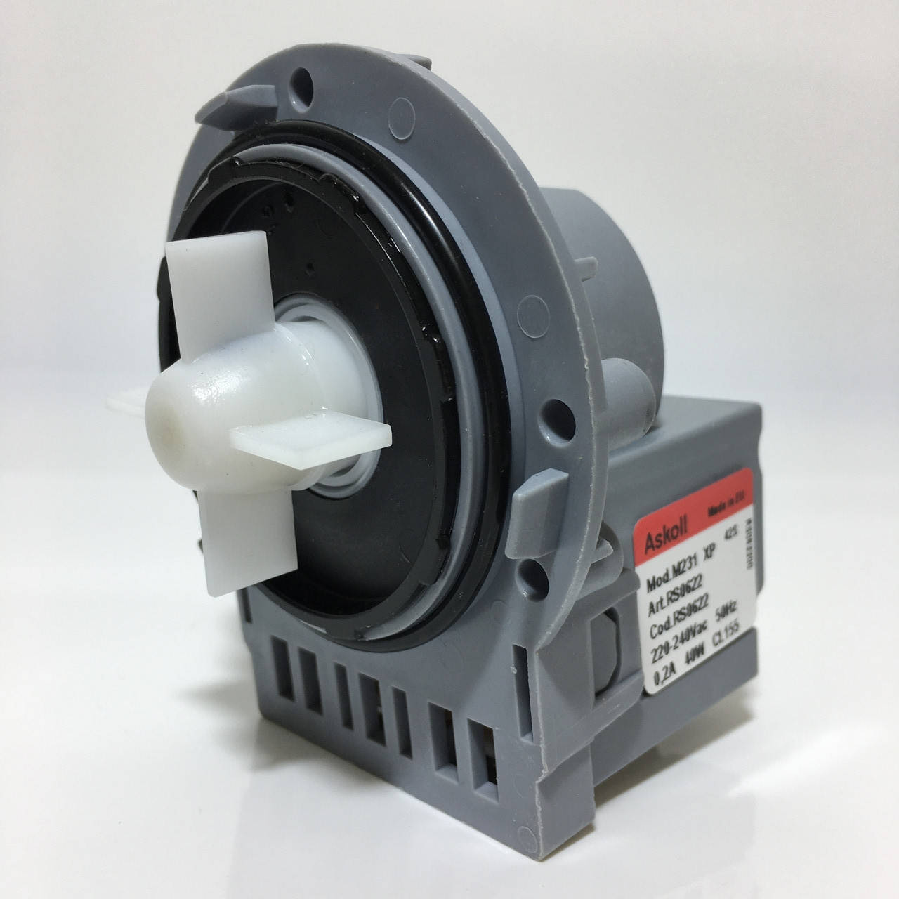 

Насос сливной (помпа) для стиральной машины Samsung, LG, Askoll M231 XP RS0602, M332, M224, M47 крепл. 3 самор