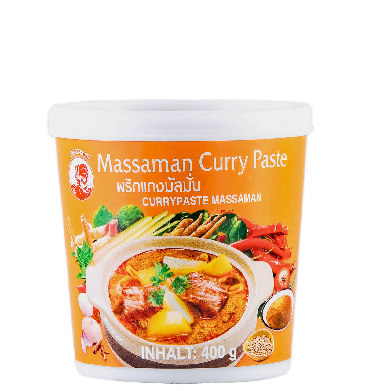 

Паста карри Массаман Cock Brand 400 г