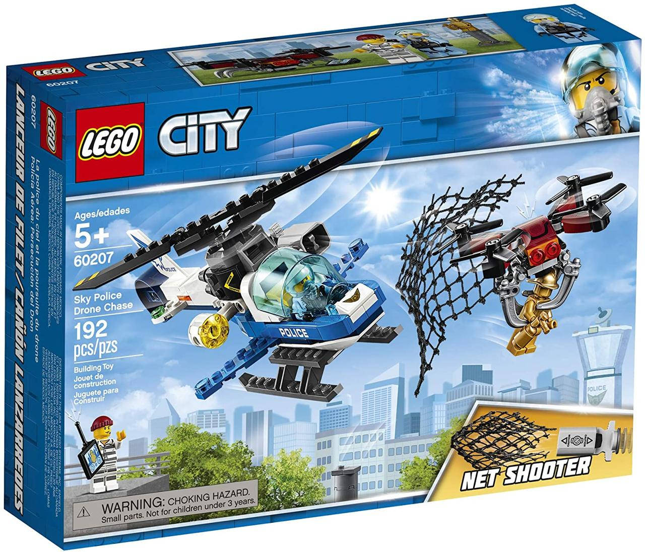 

Конструктор LEGO ЛЕГО City Police Воздушная полиция: погоня дронов 60207